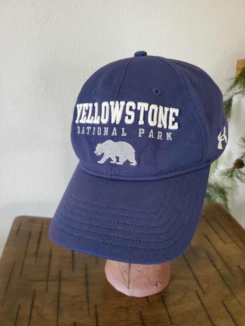 Under Armour Navy Blue Yellowstone National Park Baseball Cap